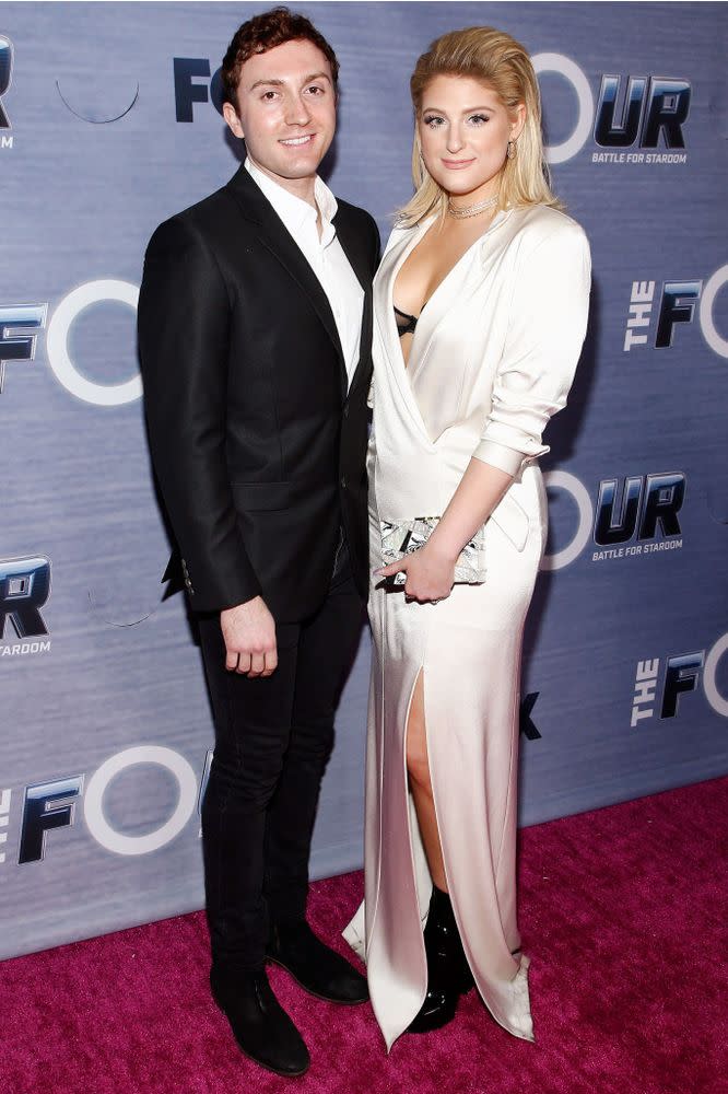 Daryl Sabara and Meghan Trainor (February 2018)