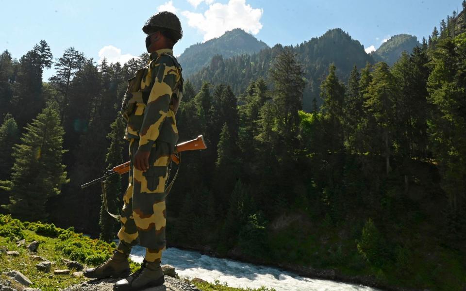 The long-running border dispute between Asian nuclear powers India and China turned deadly - TAUSEEF MUSTAFA/AFP via Getty Images