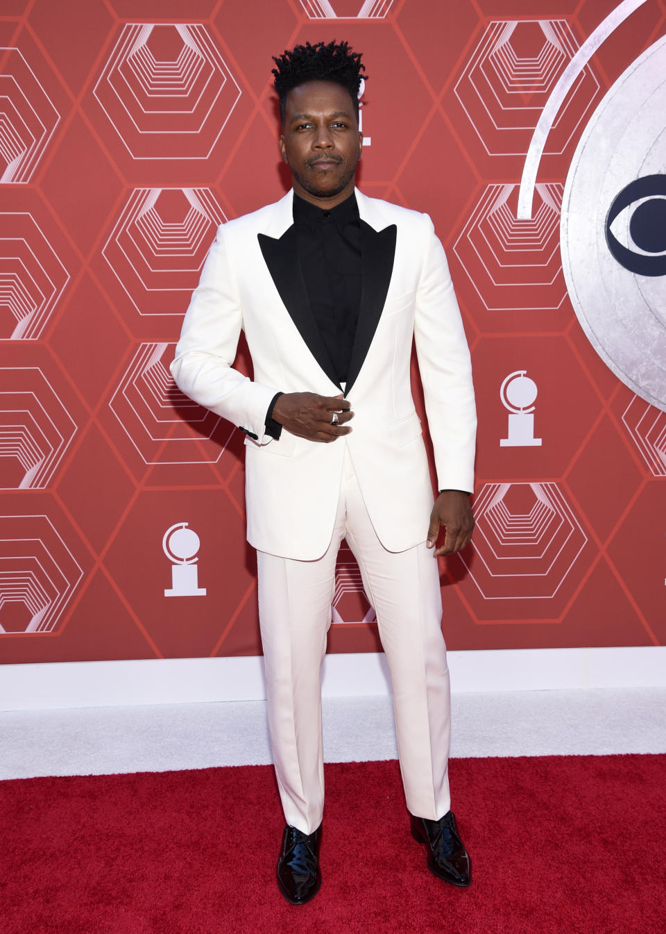 Leslie Odom Jr. at the 2021 Tony Awards. - Credit: Invision