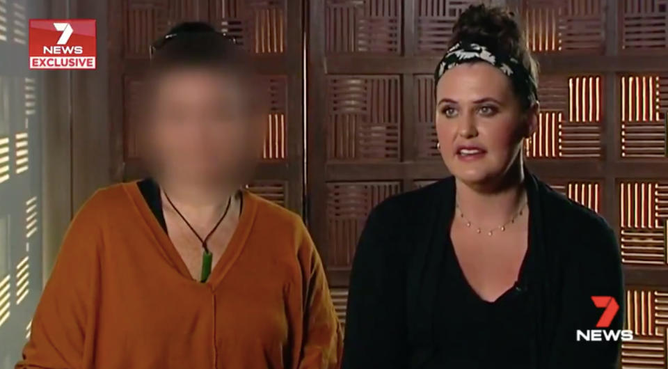 Tegan Wagner, right, has started up a petition to get MMK deported. Source: 7 News