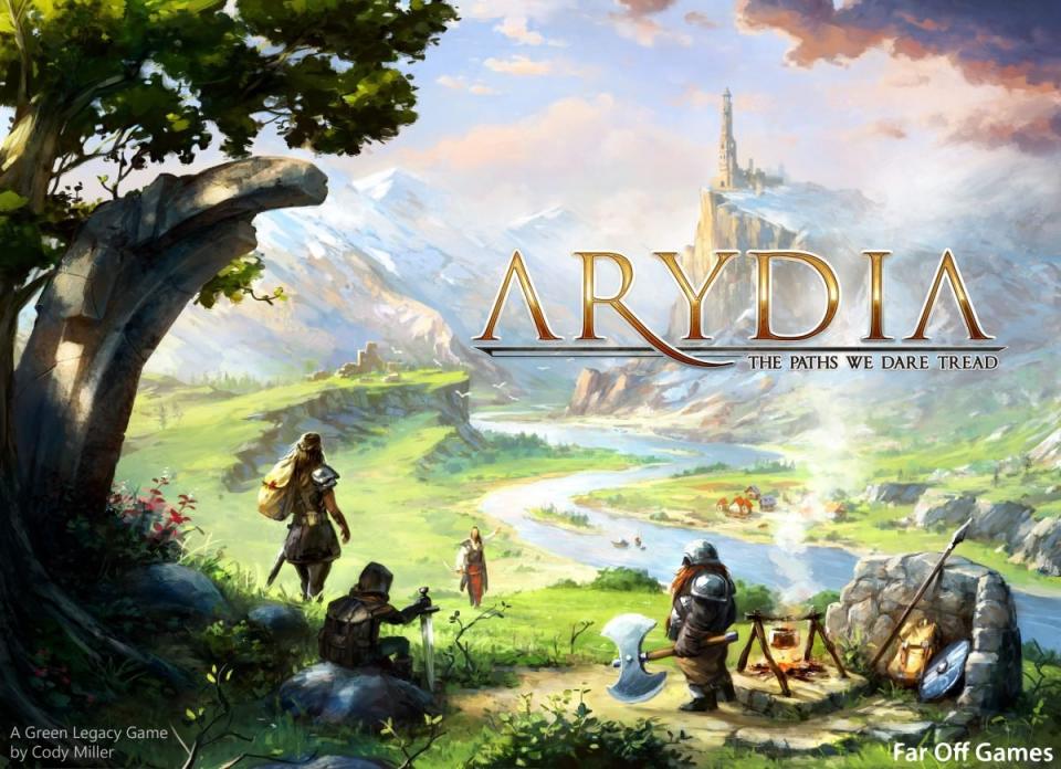 The box art for Arydia: The Paths We Dare Tread