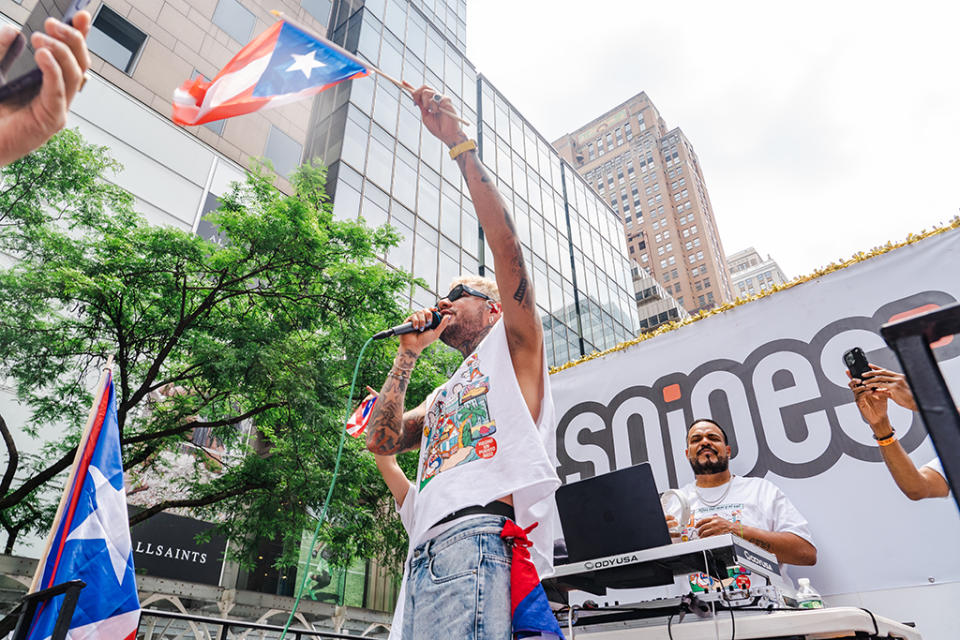 Dalex DJ Enuff Snipes Puerto Rican Day Parade