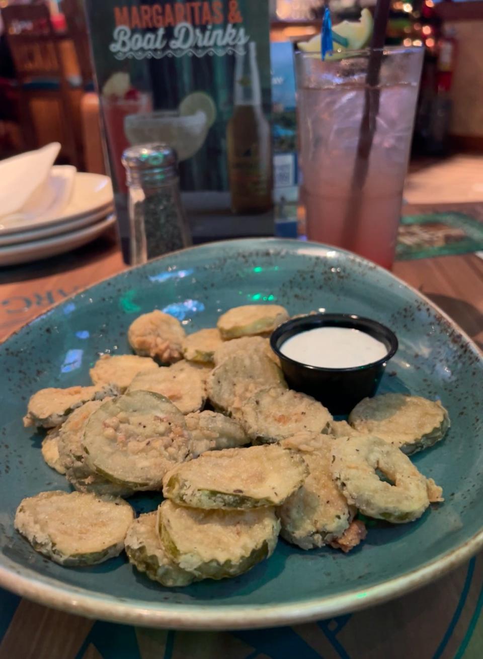 the fried pickles