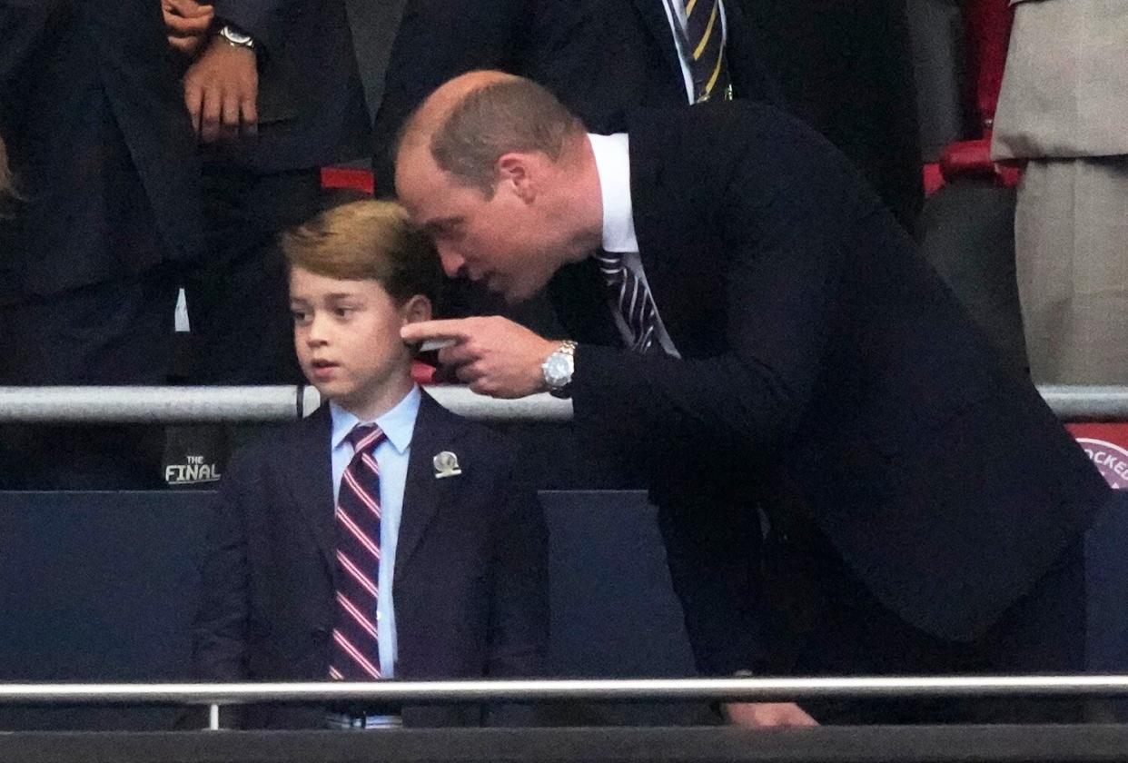 Prince William and Prince George