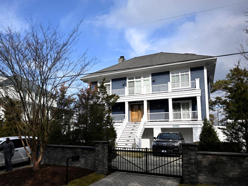 Biden's vacation home in Rehoboth Beach, Delaware