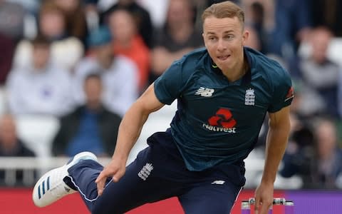 Tom Curran is one of five seamers tussling for four spots in the World Cup squad - Credit: POPPERFOTO
