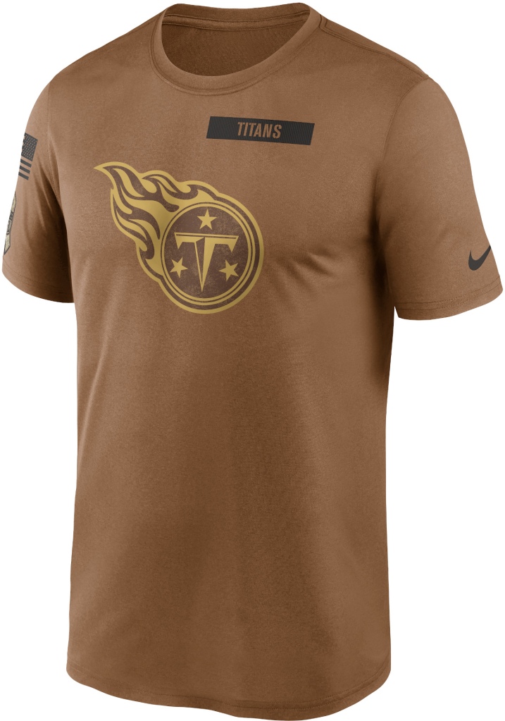 Tennessee Titans: Salute to Service Legend T-Shirt