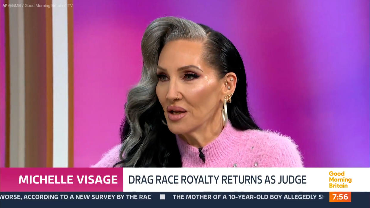 Michelle Visage on Good Morning Britain. (ITV screengrab)