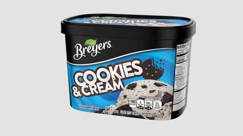 Breyers Non-Dairy Cookies and Creme