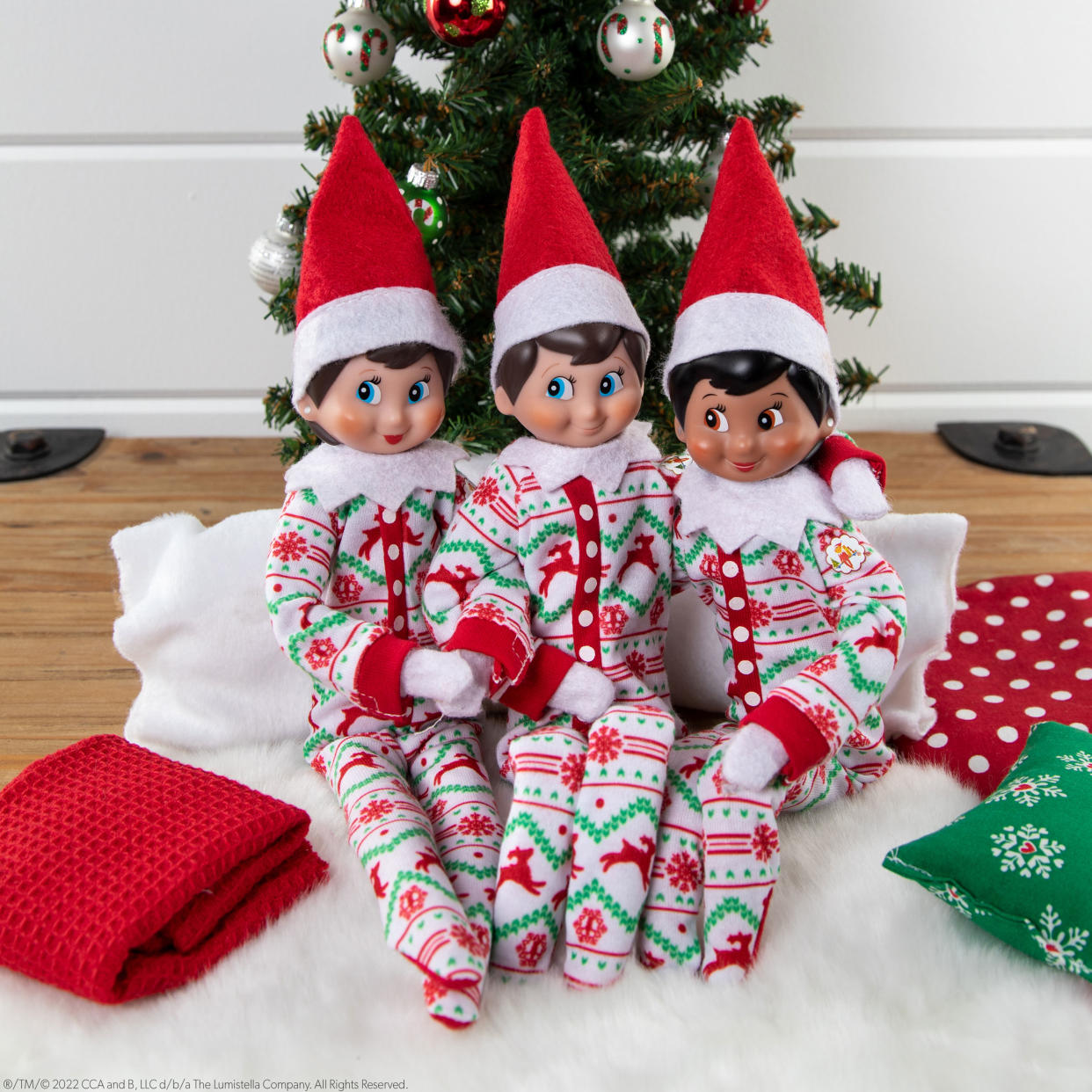 elves on shelf (The Lumistella Company, home of The Elf on The Shelf®)