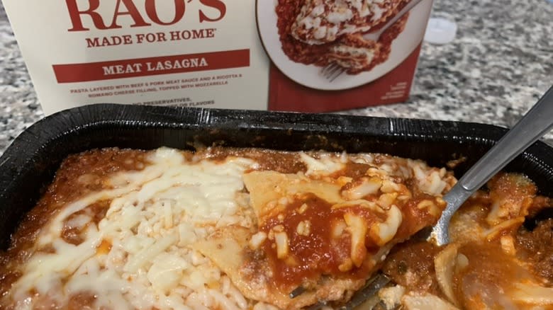 Rao's meat lasagna