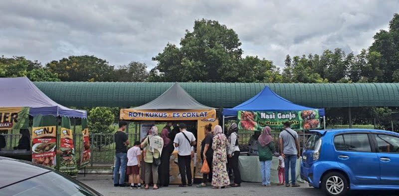 Roti Wap Bangi - stall