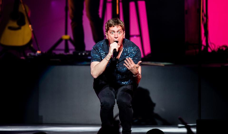 Matchbox Twenty (pictured here performing at the Talking Stick Resort Amphitheatre in Phoenix on Wednesday, May 31, 2023), will play Tampa's MidFlorida Credit Union Amphitheatre on July 8.