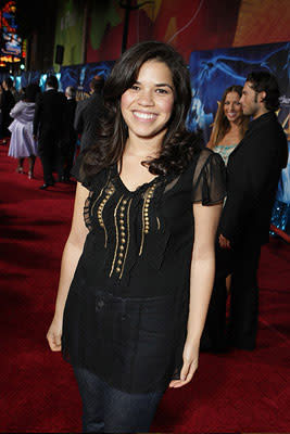 America Ferrera at the Los Angeles premiere of Walt Disney Pictures' Enchanted