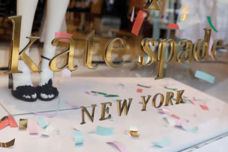FILE PHOTO: The outside of a Kate Spade store is seen in Manhattan, New York, U.S., June 5, 2018. REUTERS/Shannon Stapleton/File Photo