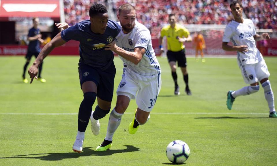 Anthony Martial featured in pre-season for Manchester United on their tour of the US last month.