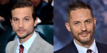 <p>It's not just the scruffy beards that make Logan Marshall-Green and Tom Hardy look identical. The actors have the same lips, eyes, and smile, too.</p>