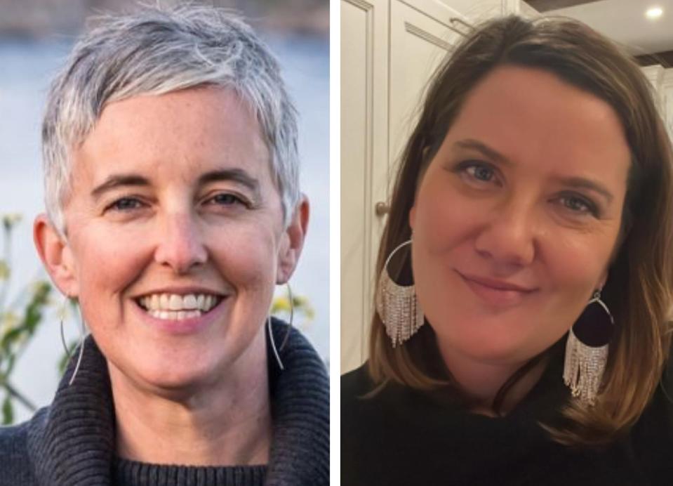 Laura Marshall Beldon and Allyson Karen Kreycik are competing for a seat on the Rye School Board in the 2024 election.