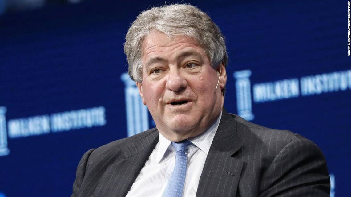 Leon Black, who stepped down as Apollo Global Management chief executive officer amid allegations about his dealings with Jeffrey Epstein.