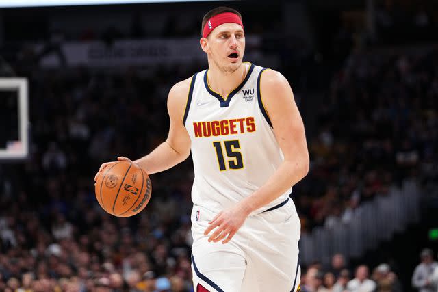 <p>Ethan Mito/Clarkson Creative/Getty</p> Nikola Jokic