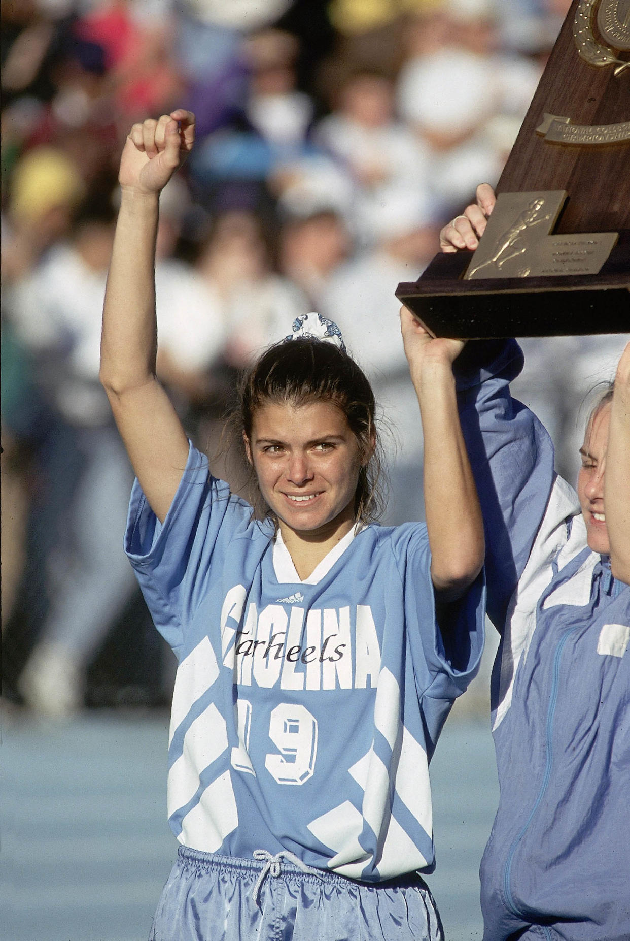 University of North Carolina Mia Hamm, 1993 NCAA Women's National Championship (Bob Donnan / Sports Illustrated via Getty Images)