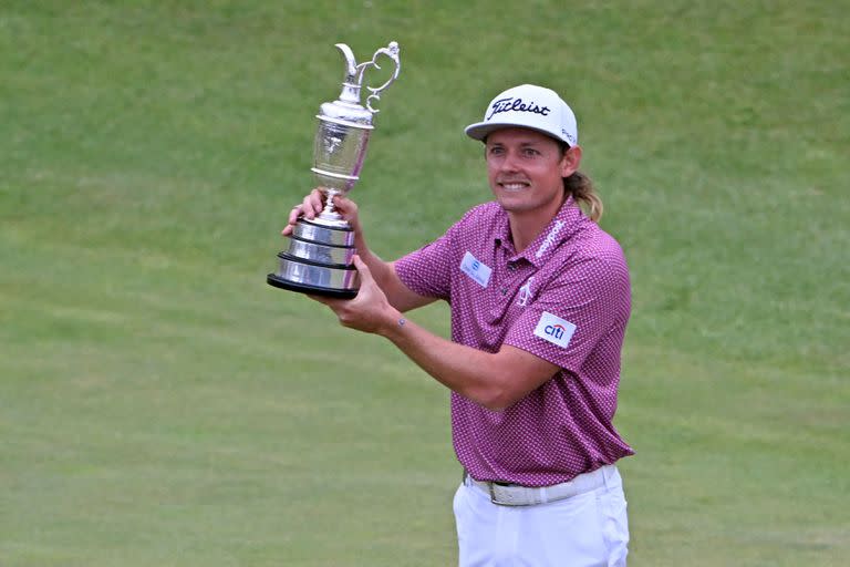 Cameron Smith levanta la Claret Jug: momento de gloria para el australiano