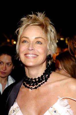 Sharon Stone at the Hollywood premiere of Warner Bros. Ocean's Twelve