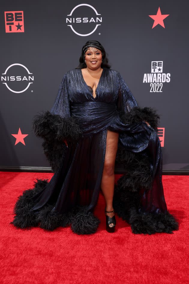 Lizzo attends the 2022 BET Awards. (Photo: Amy Sussman via Getty Images)