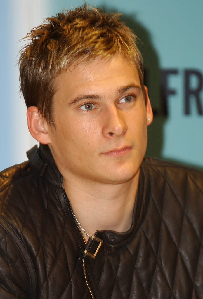 Closeup of Lee Ryan