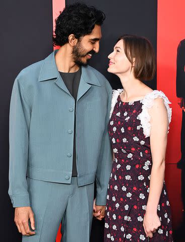 <p>Jon Kopaloff/FilmMagic</p> Dev Patel and Tilda Cobham-Hervey attend Los Angeles Premiere Of Universal Pictures "Monkey Man"