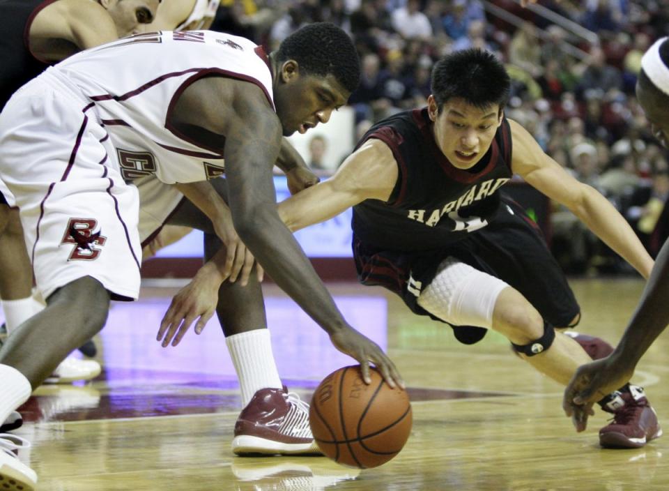 The worst racism Jeremy Lin said he faced came at Cornell. (AP)