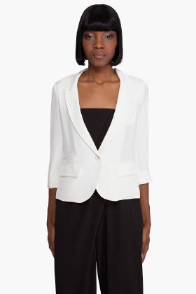 Elizabeth and James Conrad blazer, $262, at Ssense