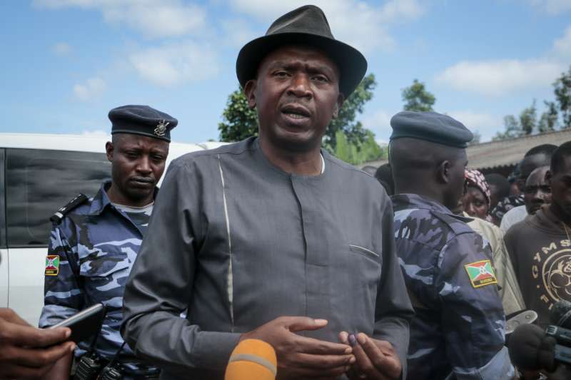 蒲隆地大選：在野黨總統候選人盧瓦薩（AP）