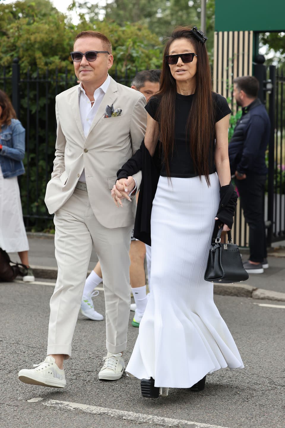 celebrity sightings at wimbledon 2023 day 14