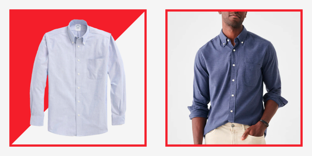 Light Blue Heavy Oxford Soft Ivy Button Down Shirt