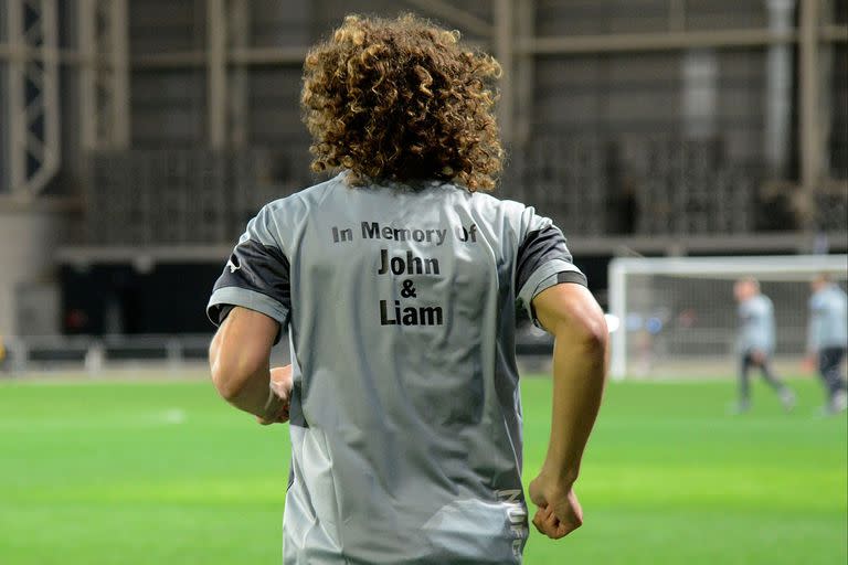 Coloccini, un apellido del fútbol... Antes Osvaldo, después Fabricio, y ahora Tiago, de 15 años, también juega, pero desafiando la tradición, es delantero