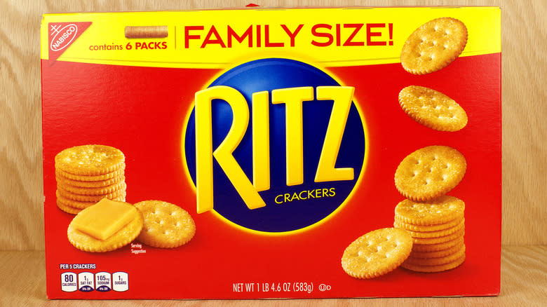 Box of Ritz Crackers