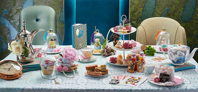 Afternoon tea spread