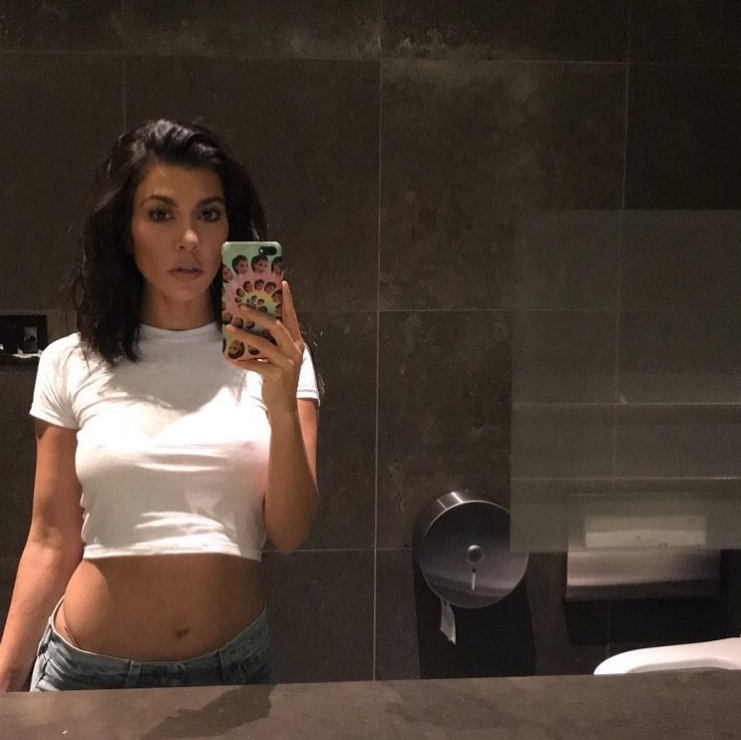 Kourtney Kardashian sheds her past