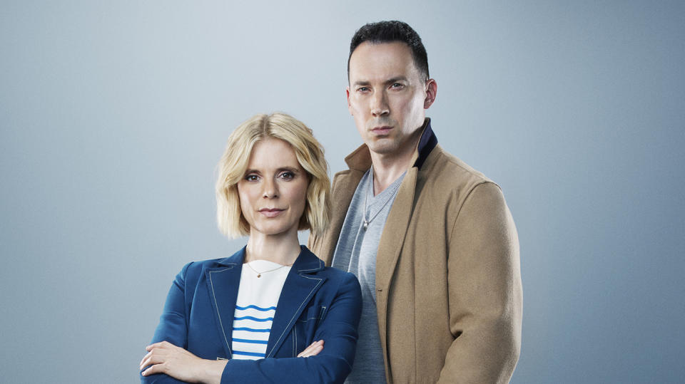 Emilia Fox and David Caves in Silent Witness (BBC)