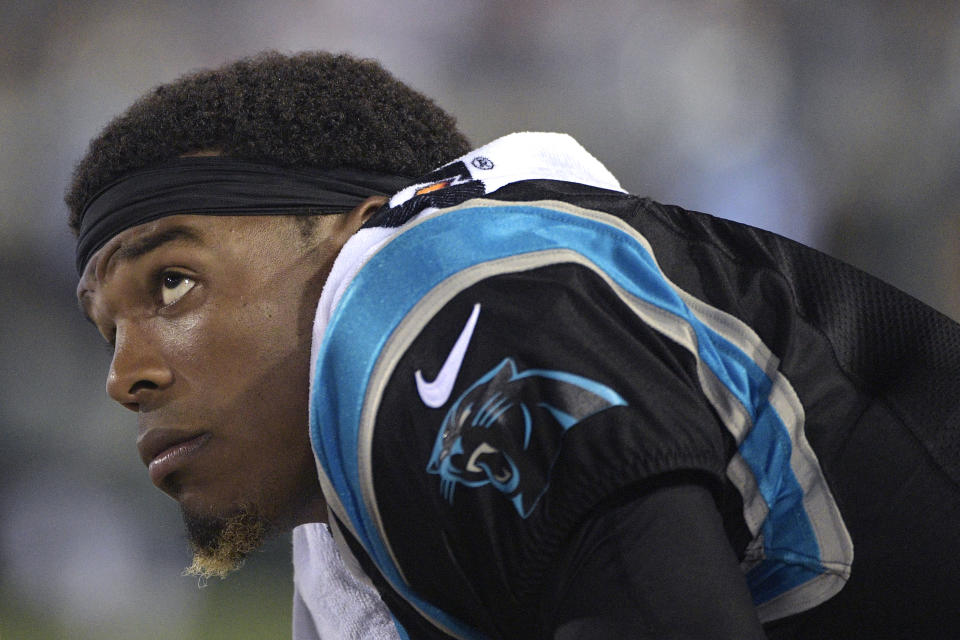 Cam Newton might not play in the Panthers' preseason finale. (AP)