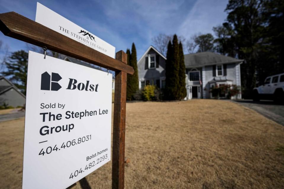 The modest sales increase is an encouraging start for the housing market, which has been mired in a slump the past two years. AP