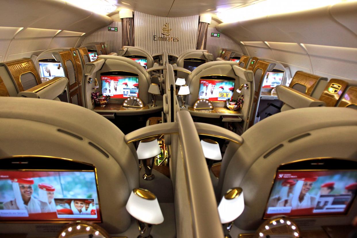 Emirates Airbus A380 First class