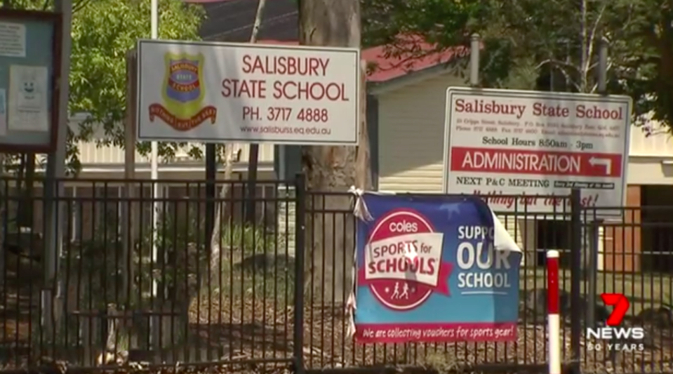 Residents say Fardon has been living near a childcare centre and popular cafe, and less than a kilometre from Salisbury State School. Source: 7News