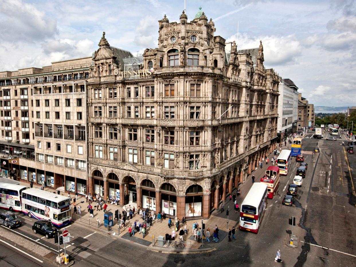 Jenners has stood prominently on Edinburgh’s main shopping street since Victorian times (Getty)