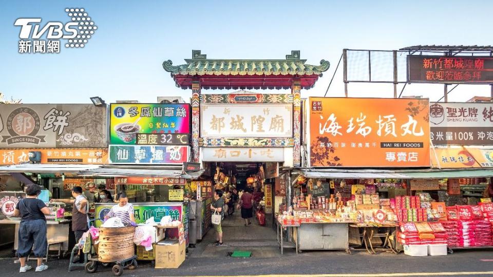 新竹城隍廟附近有許多美味小吃。（示意圖／shutterstock 達志影像）