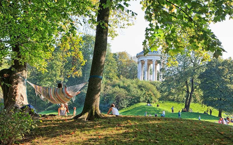 englischer garden, munich - istock