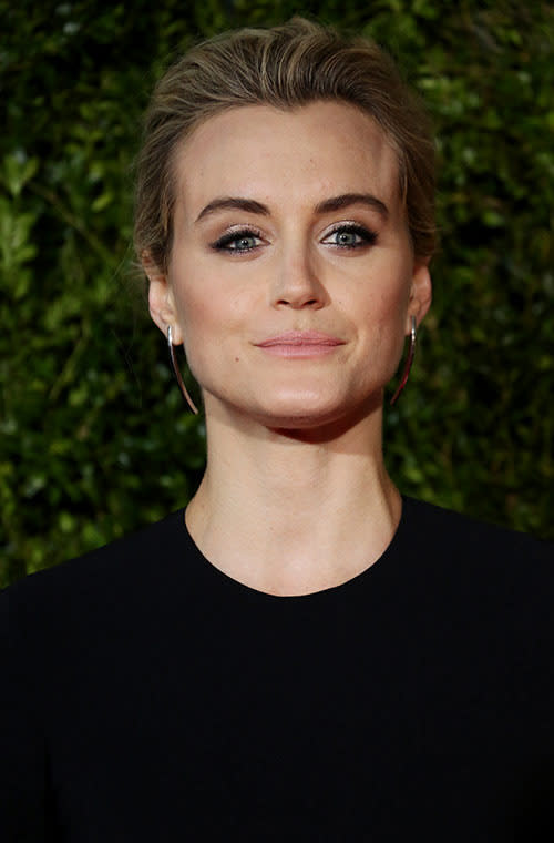 Taylor Schilling at the 2015 Tony Awards