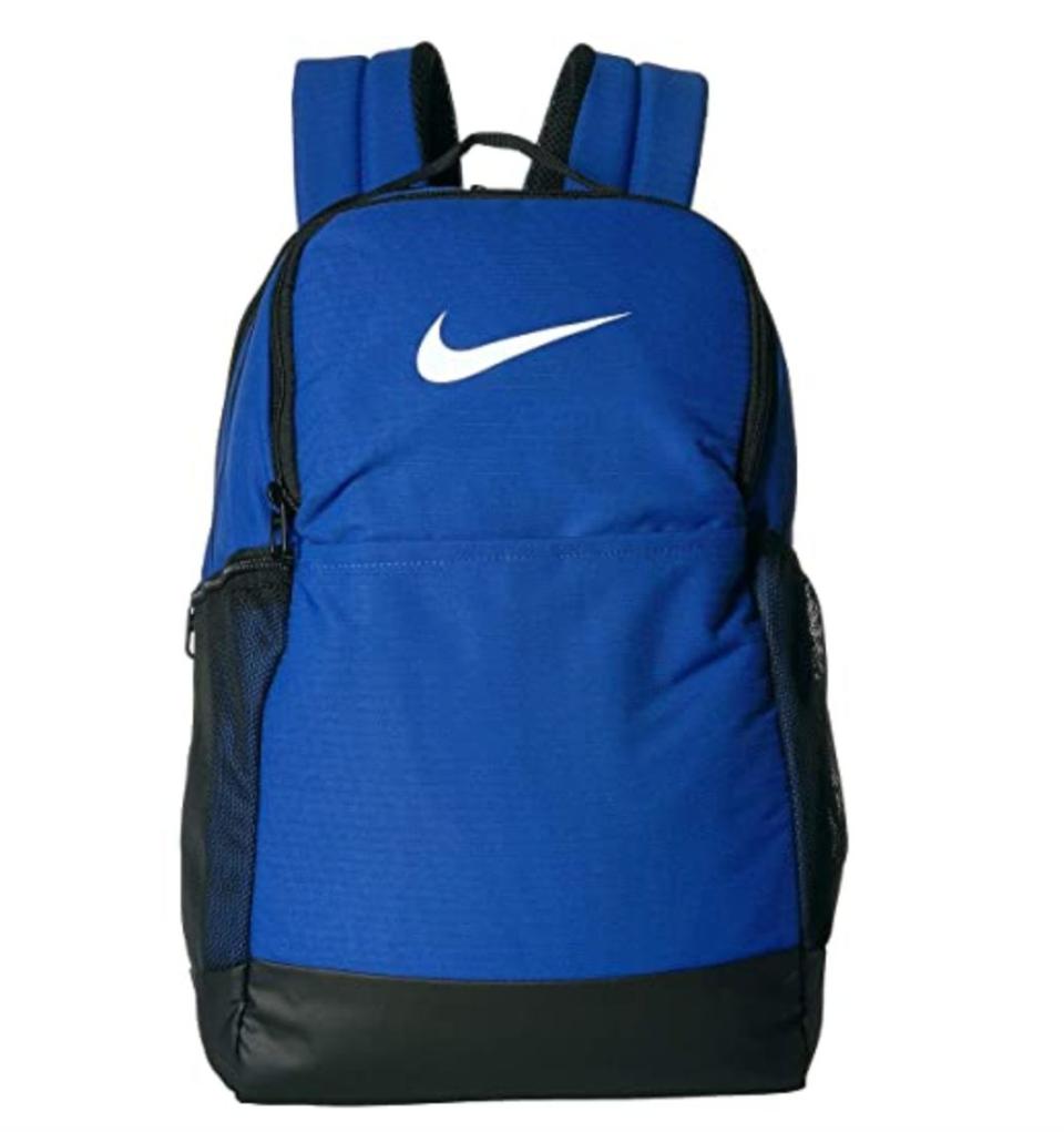 Find this <a href="https://fave.co/3eZ7QVa" target="_blank" rel="noopener noreferrer">Nike Brasilia medium backpack</a> for $45 at <a href="https://fave.co/3eZ7QVa" target="_blank" rel="noopener noreferrer">Zappos</a>.