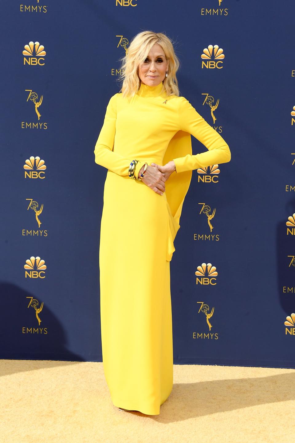 Judith Light wearing Christian Siriano